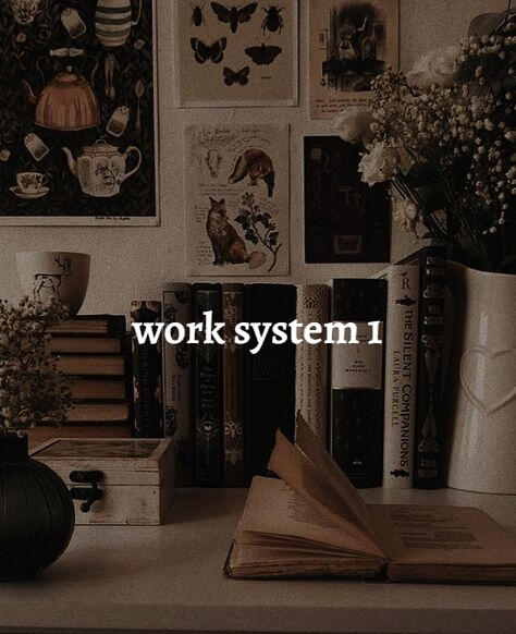 work system 1